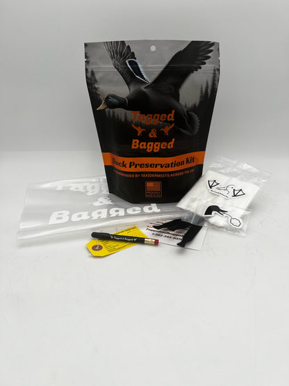 Tagged and Bagged Duck Preservation Kit