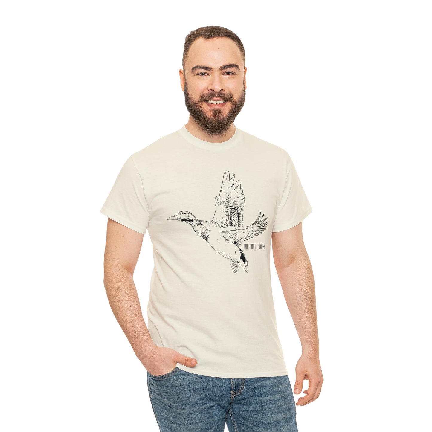 Drake Mallard Unisex Heavy Cotton Tee