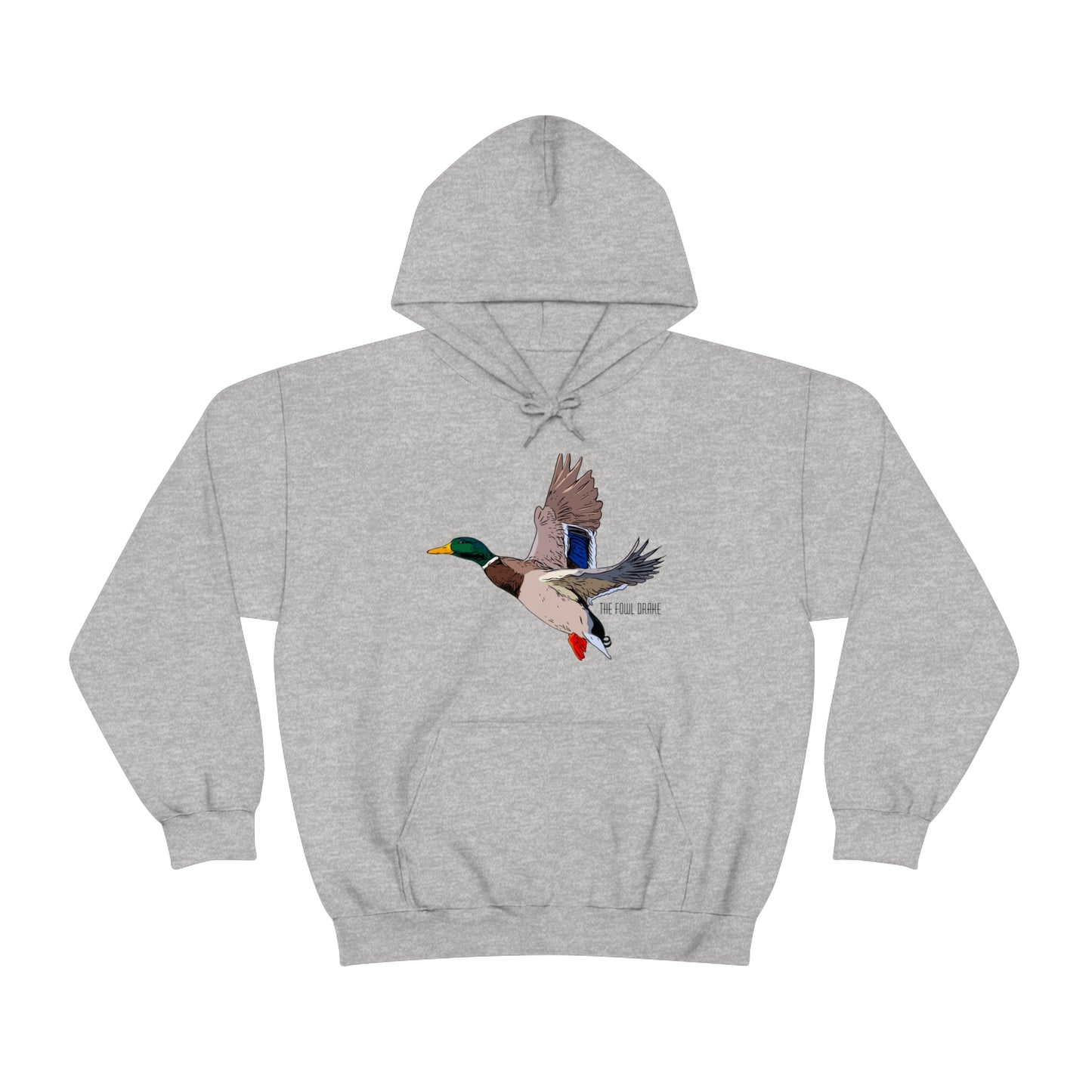 Full Plumed Drake Mallard Unisex Heavy Blend™ Hooded Sweatshirt