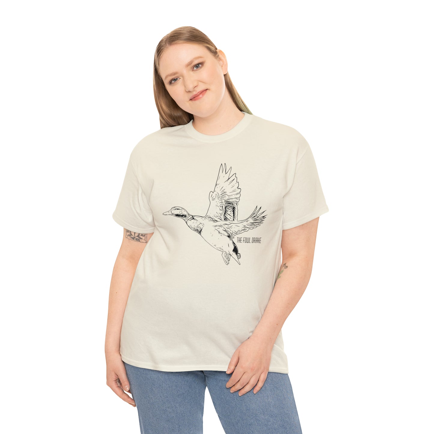 Drake Mallard Unisex Heavy Cotton Tee