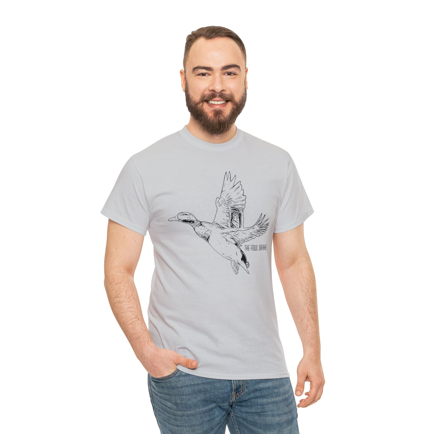 Drake Mallard Unisex Heavy Cotton Tee