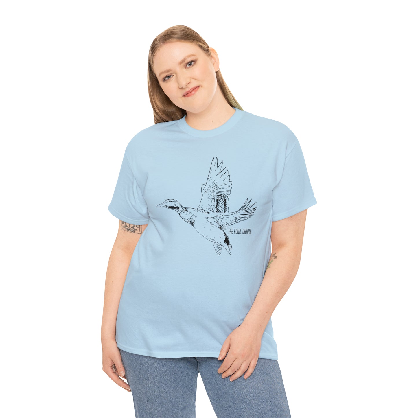 Drake Mallard Unisex Heavy Cotton Tee