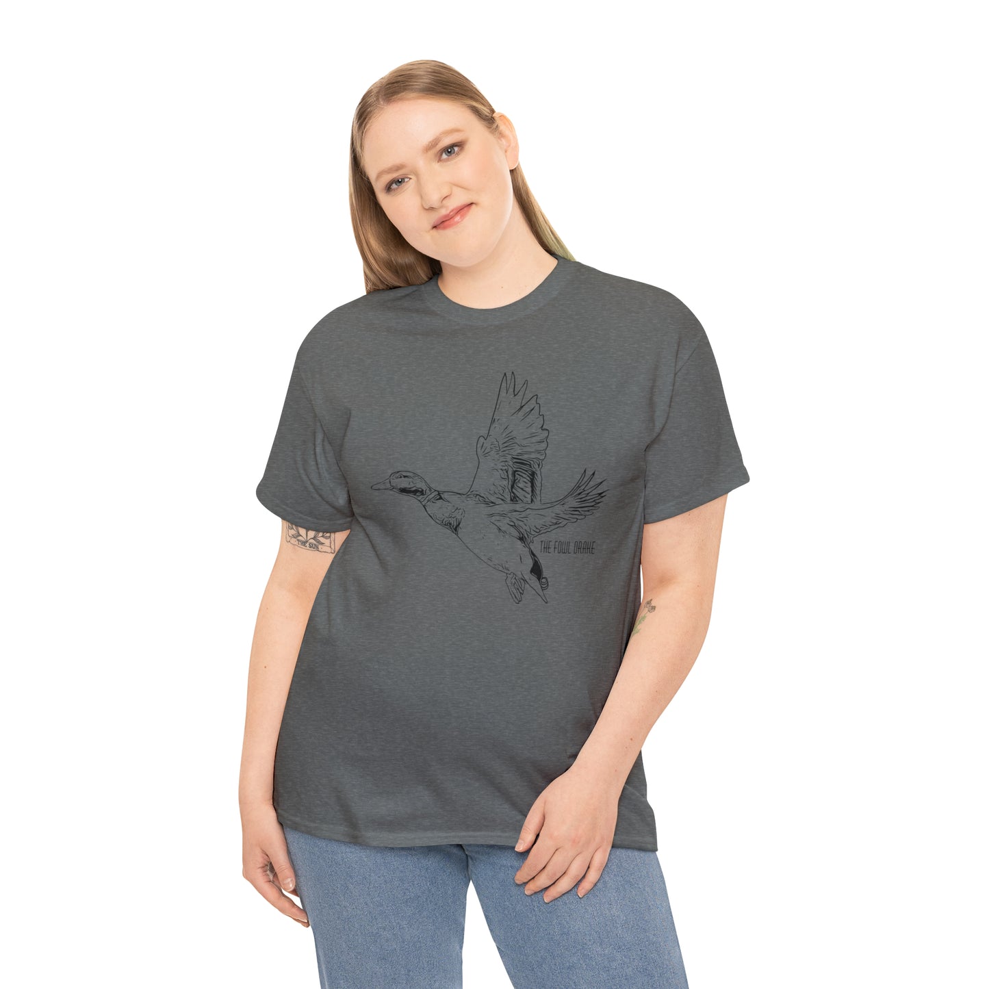 Drake Mallard Unisex Heavy Cotton Tee