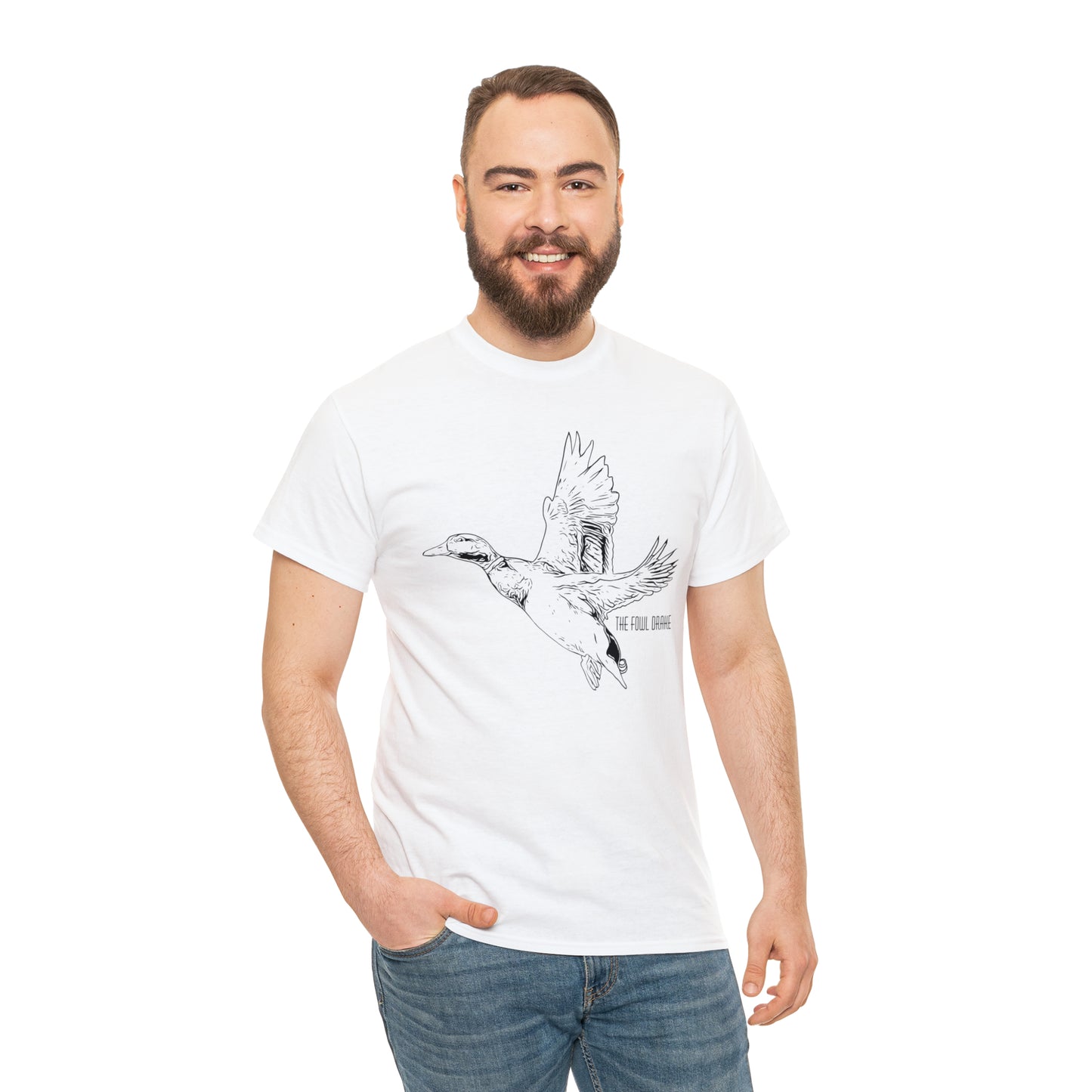 Drake Mallard Unisex Heavy Cotton Tee